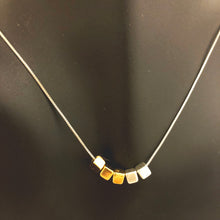 Load image into Gallery viewer, LARGE SQUARE NECKLACE
